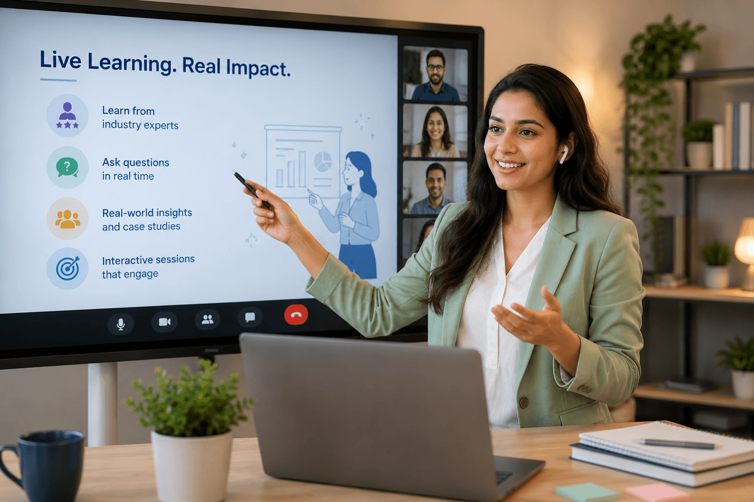 Taught Live by Industry Experts
