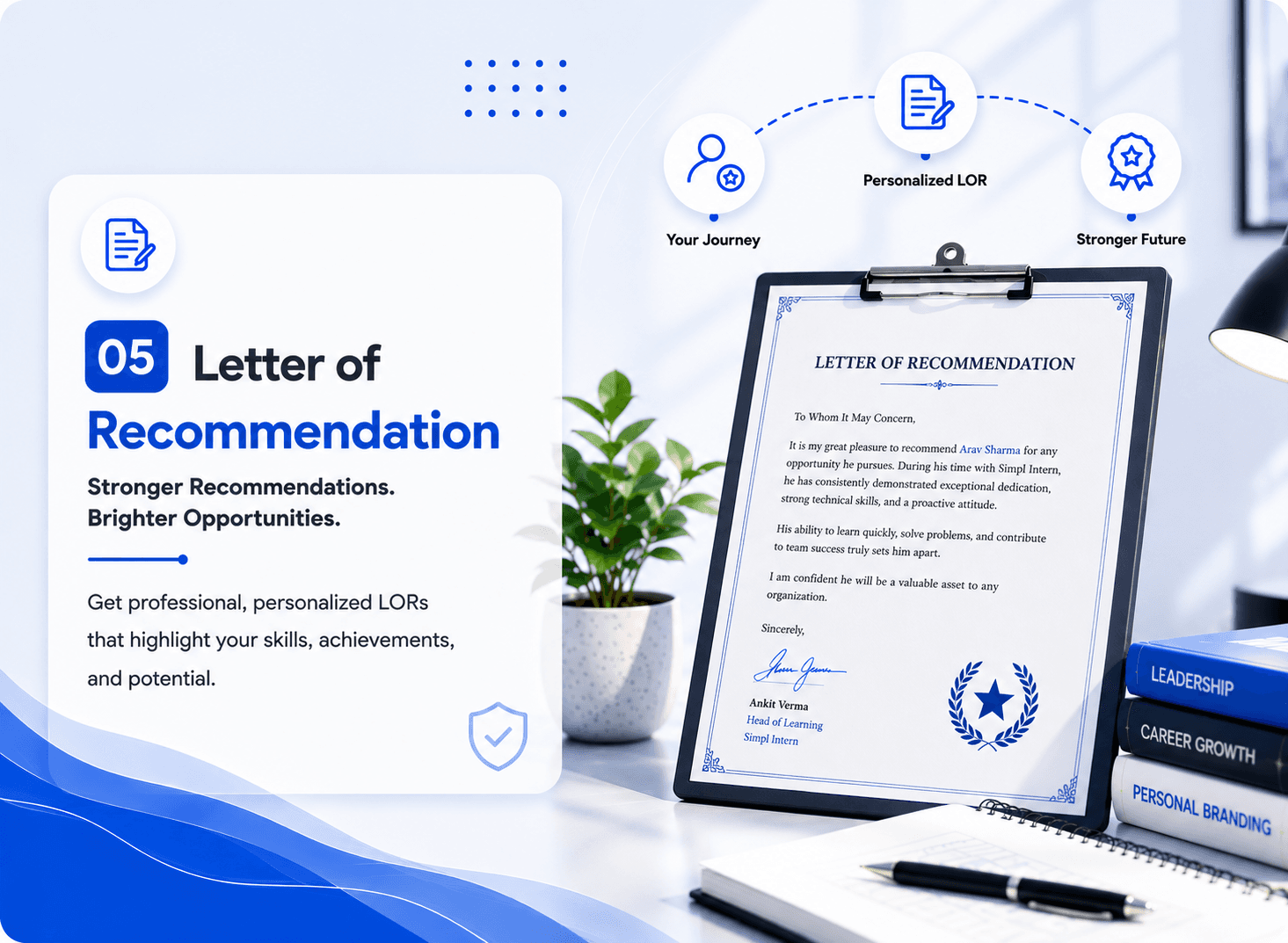 Step 5: Letter of Recommendation